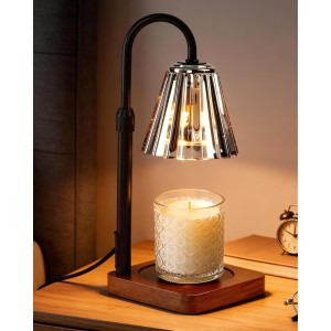 Marycele Vintage Black Candle Warmer Lamp